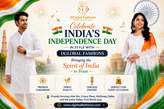 🇮🇳 𝐂𝐞𝐥𝐞𝐛𝐫𝐚𝐭𝐞 𝐈𝐧𝐝𝐢𝐚'𝐬 𝐈𝐧𝐝𝐞𝐩𝐞𝐧𝐝𝐞𝐧𝐜𝐞 𝐃𝐚𝐲 𝐢𝐧 𝐒𝐭𝐲𝐥𝐞 𝐰𝐢𝐭𝐡 𝐃𝐆𝐥𝐨𝐛𝐚𝐥 𝐅𝐚𝐬𝐡𝐢𝐨𝐧𝐬 🇮🇳