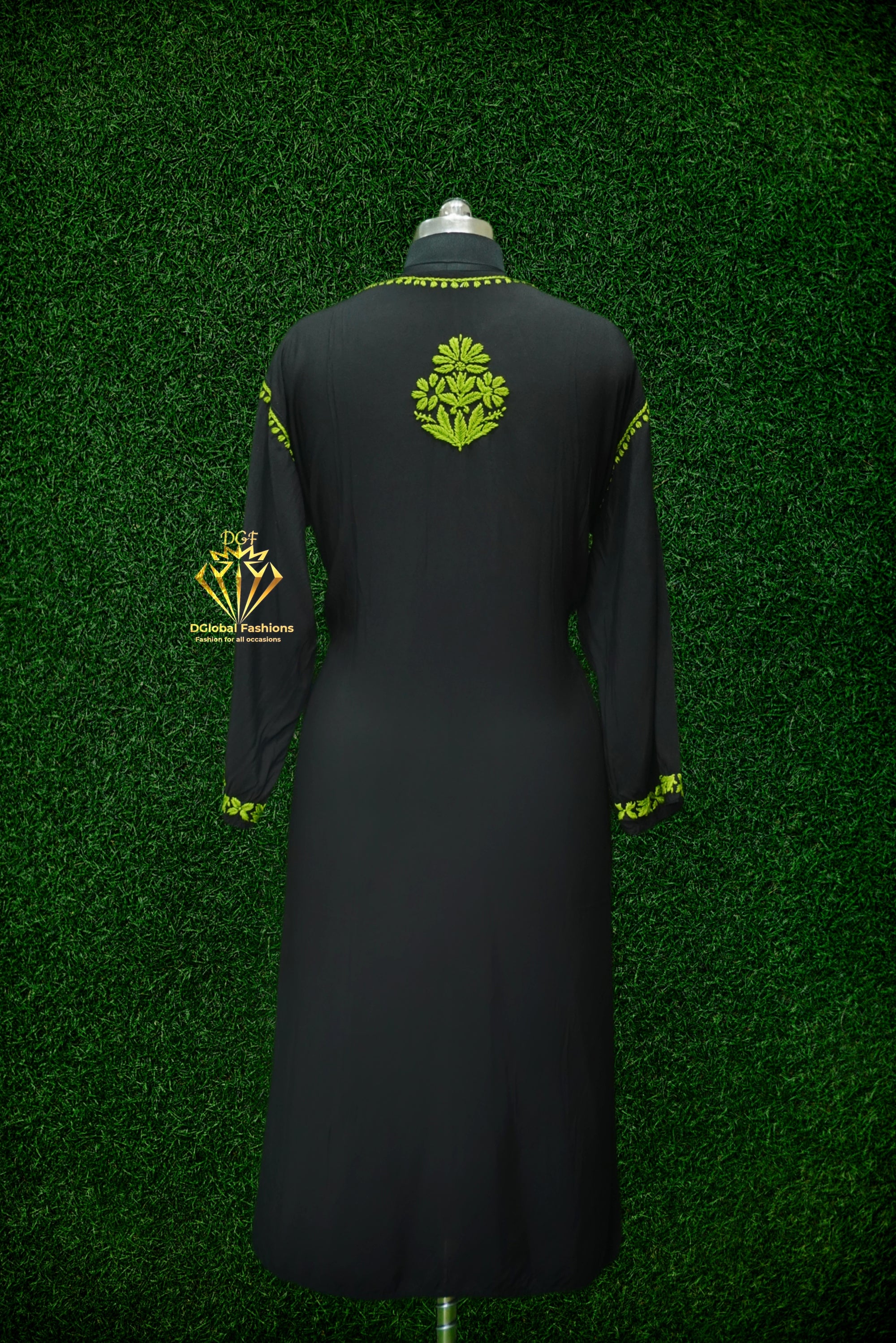 Lucknowi Chikankari Modal 3D Kurti