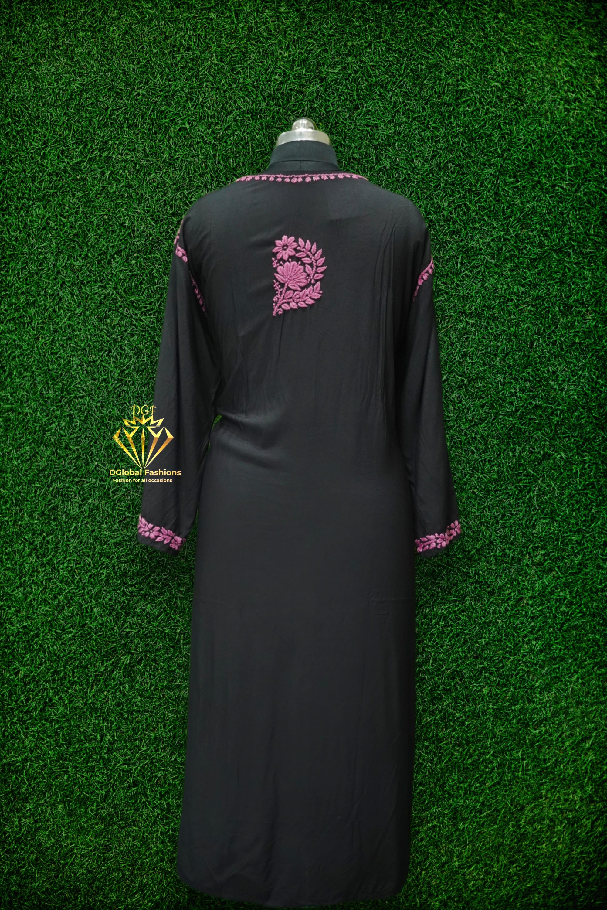 Lucknowi Chikankari Modal 3D Kurti