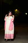 Mul cotton alia anarkali