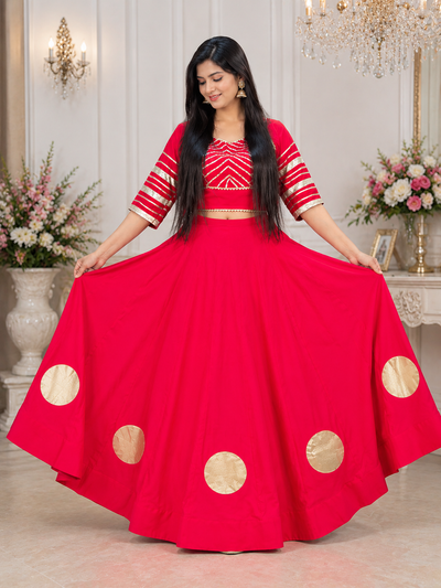 Gota Patti Lehenga Choli Set