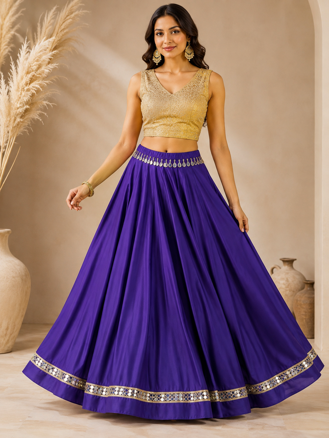 Mirror Work Skirt