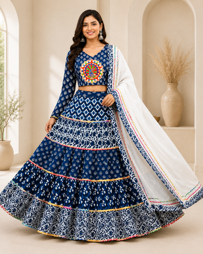 Cotton Chaniya Choli Set