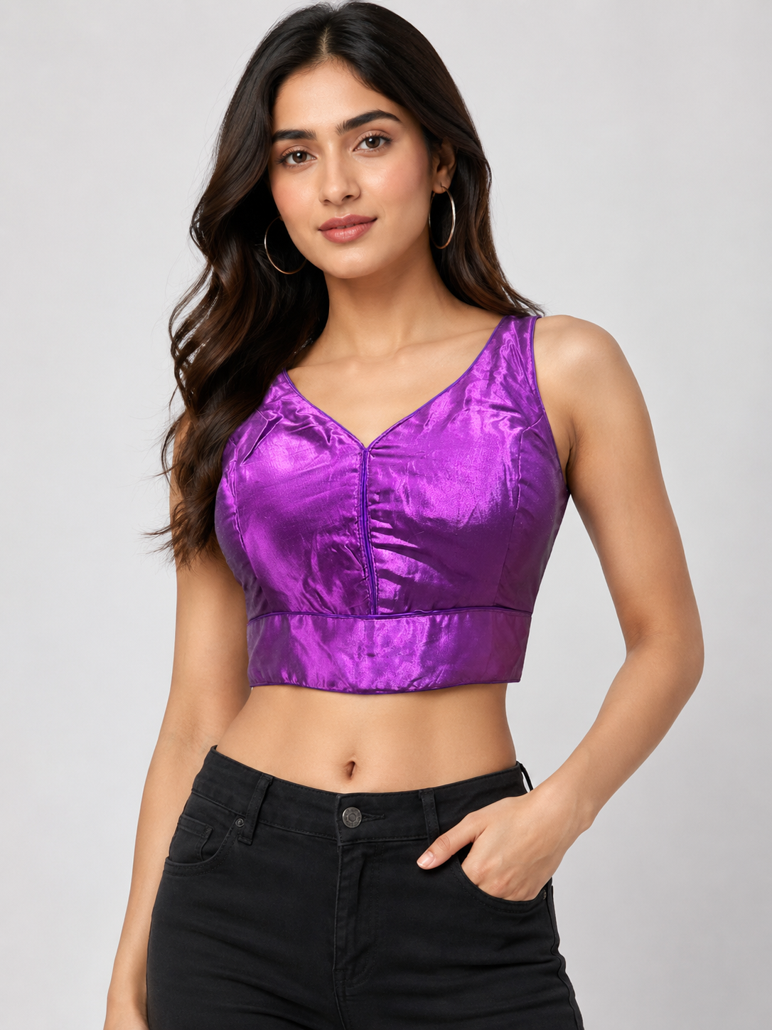 Gaji Sleeveless Blouse for Women