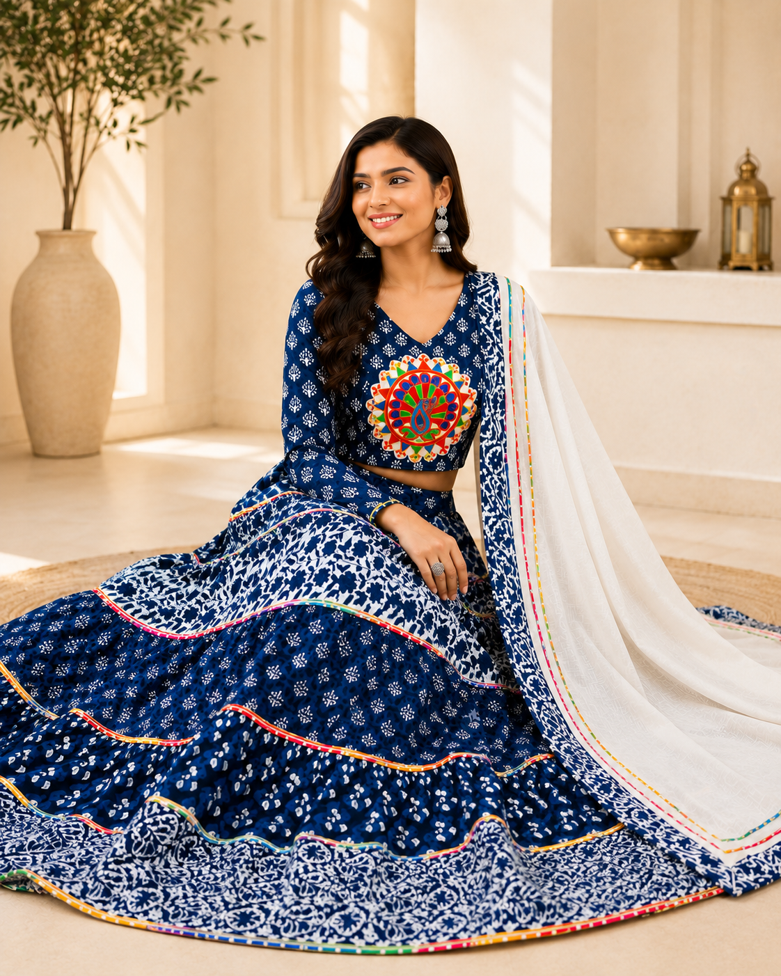 Cotton Chaniya Choli Set