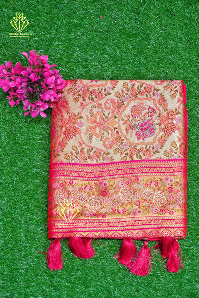 Silk banarasi saree