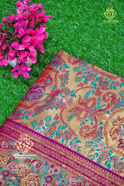 Silk banarasi saree