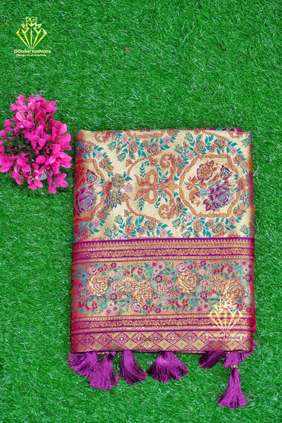 Silk banarasi saree