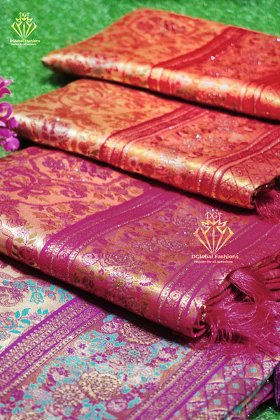 Silk banarasi saree