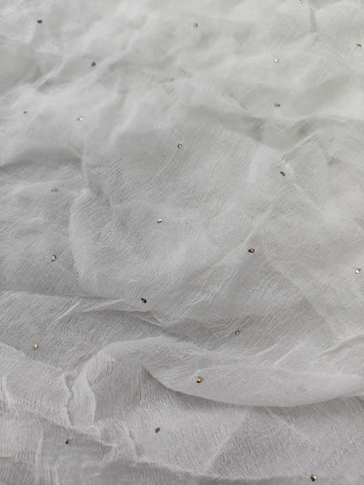 Pure Chiffon Mukaish Work Dupatta
