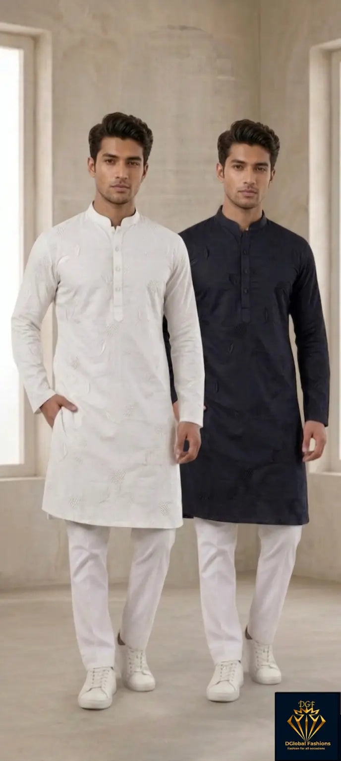 Men’s Cotton Kurta Pajama Set