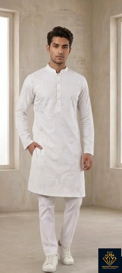 Men’s Cotton Kurta Pajama Set