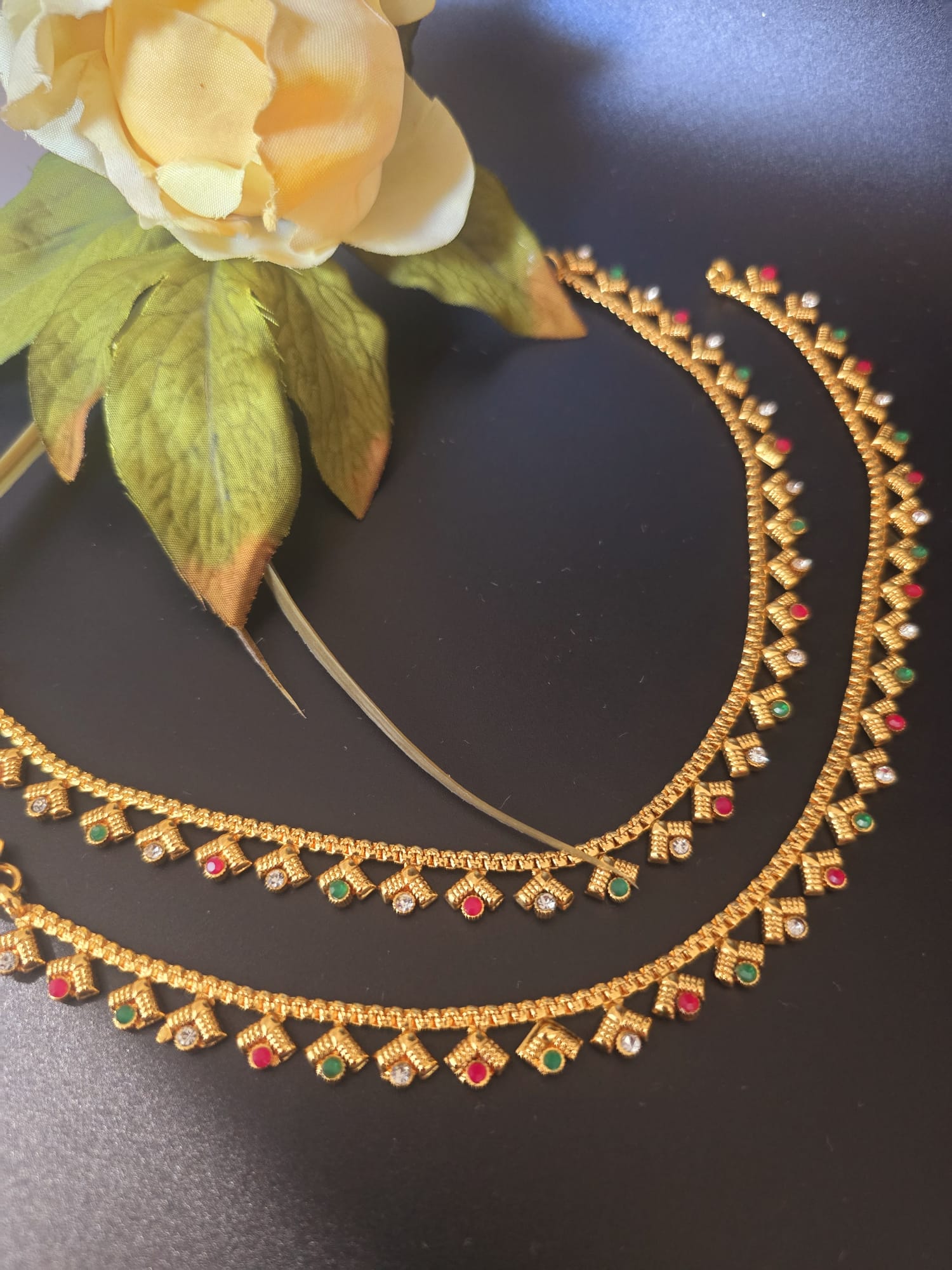 Payal or Anklets are an integral part of the Solah Shringaar, the sixteen traditional adornments considered auspicious for Indian women.