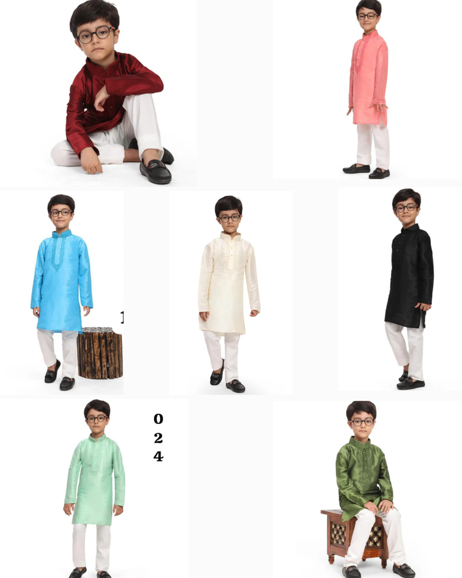 Beautiful Designer Kid's Boys Kurta Pajama