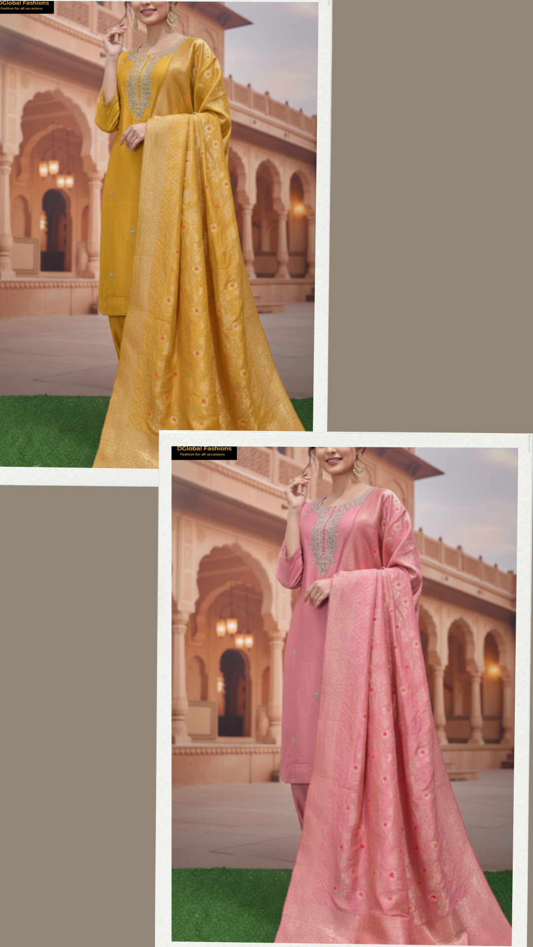 Elegant Embroidered Kurta with Pant & Dupatta Set – Festive & Casual Wear