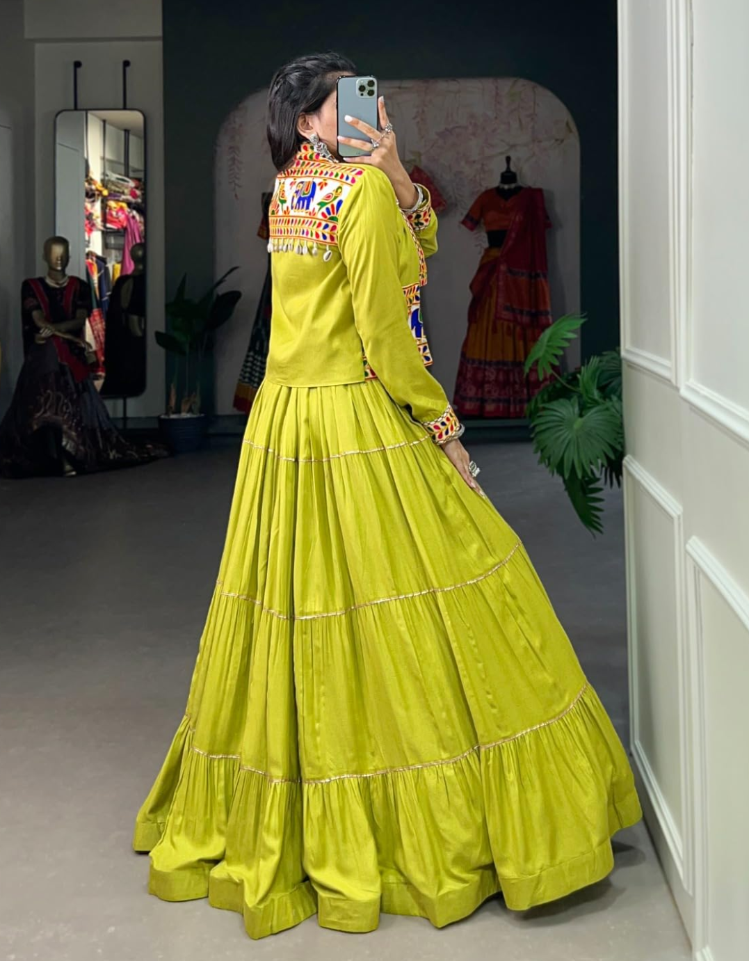 Gota Patti Navratri Lehenga Choli