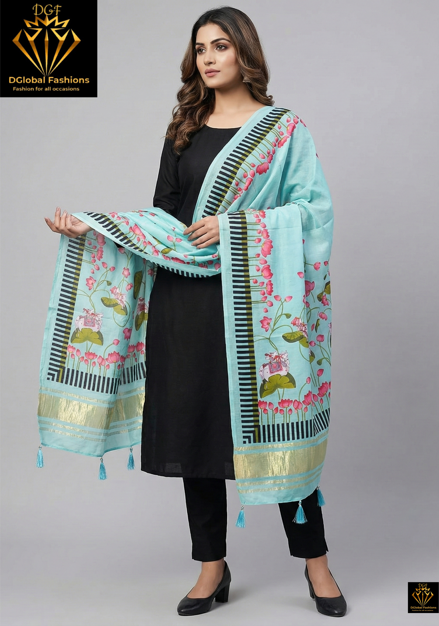 Gaji silk dupatta