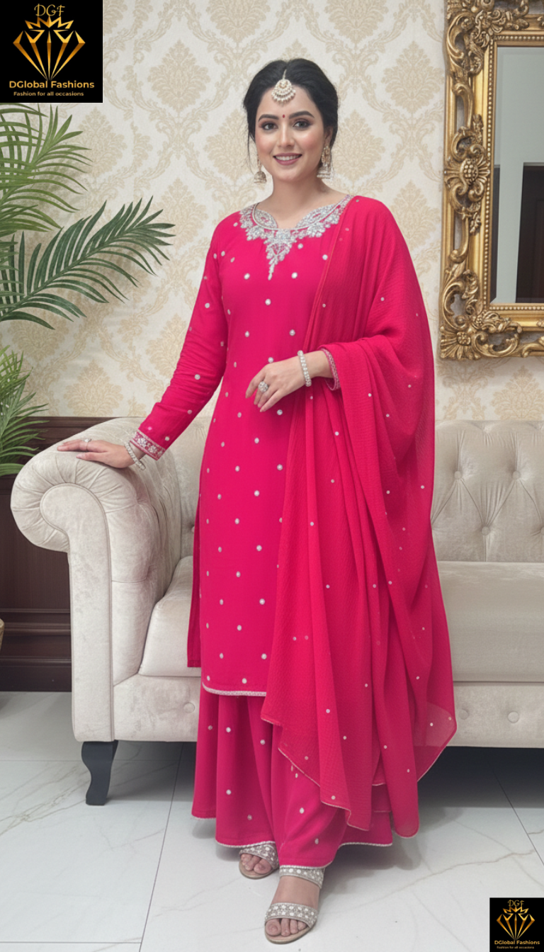 Designer silk suit for parties