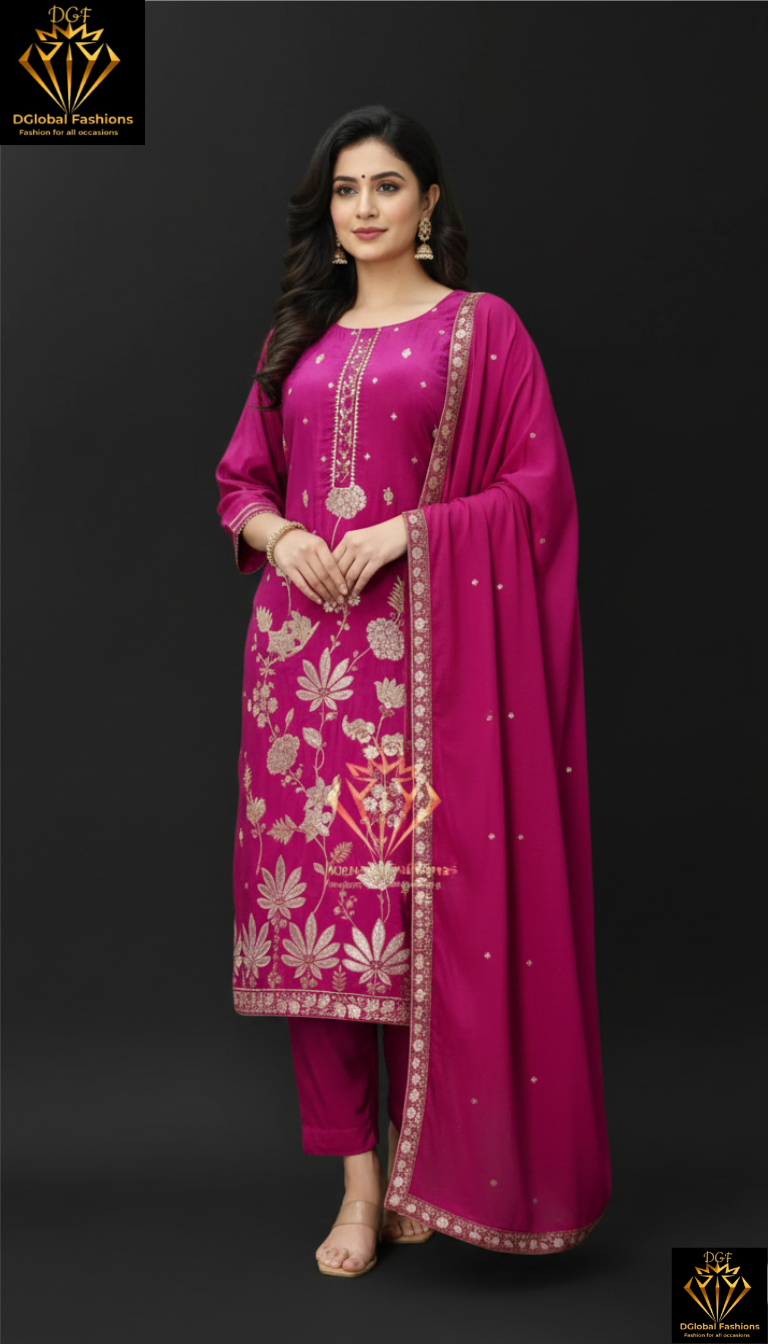 Silk banarasi weaved set