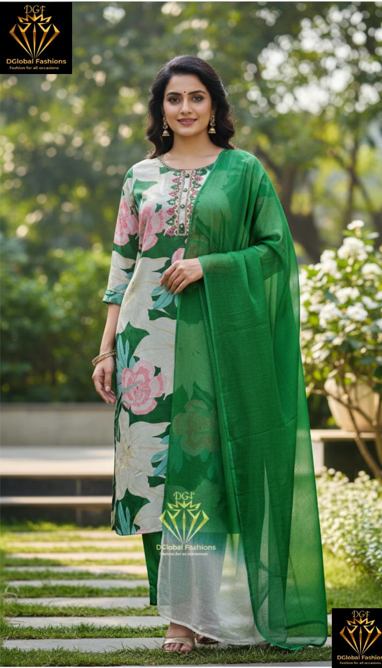 Chinnon silk suit