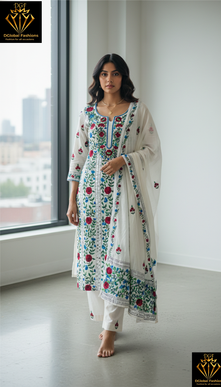 Phulkari Suit – Latest Hand Work Design