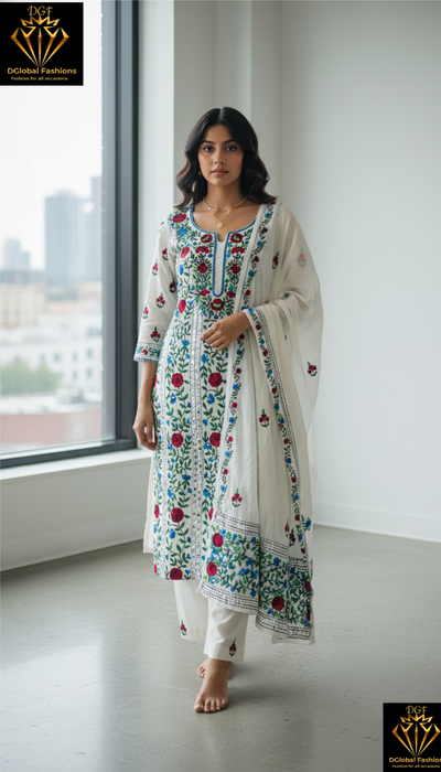 Phulkari Suit – Latest Hand Work Design