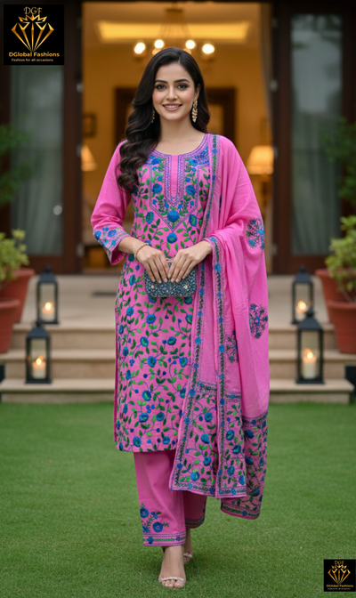Phulkari Suit – Latest Hand Work Design