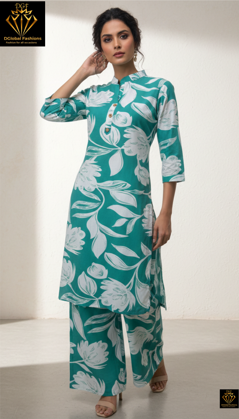 Printed Summer Coord Set – Effortless Everyday Style
