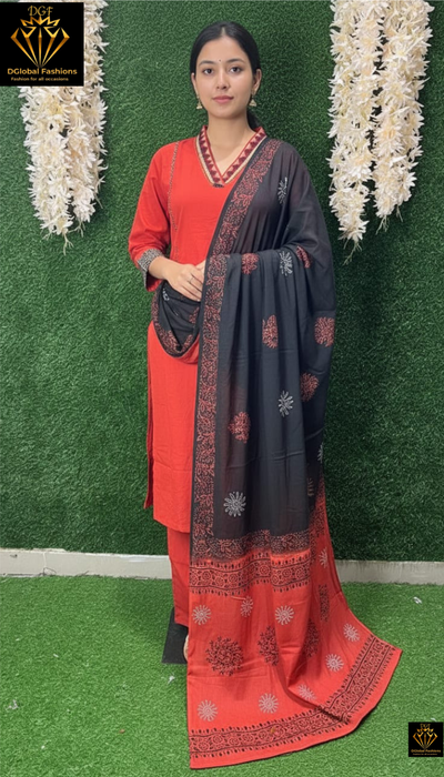 Effortless Elegance: Lightweight & Stylish Cotton Suit Set
