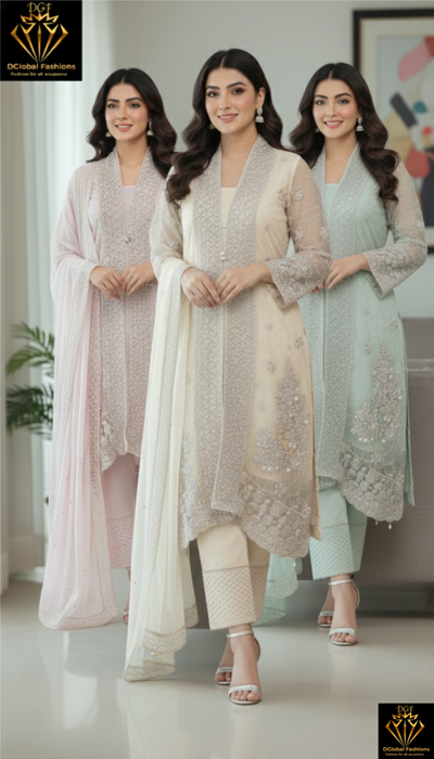 Designer shrug suit for parties