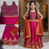 Designer Embroidered Lehenga Choli with Banarasi Dupatta