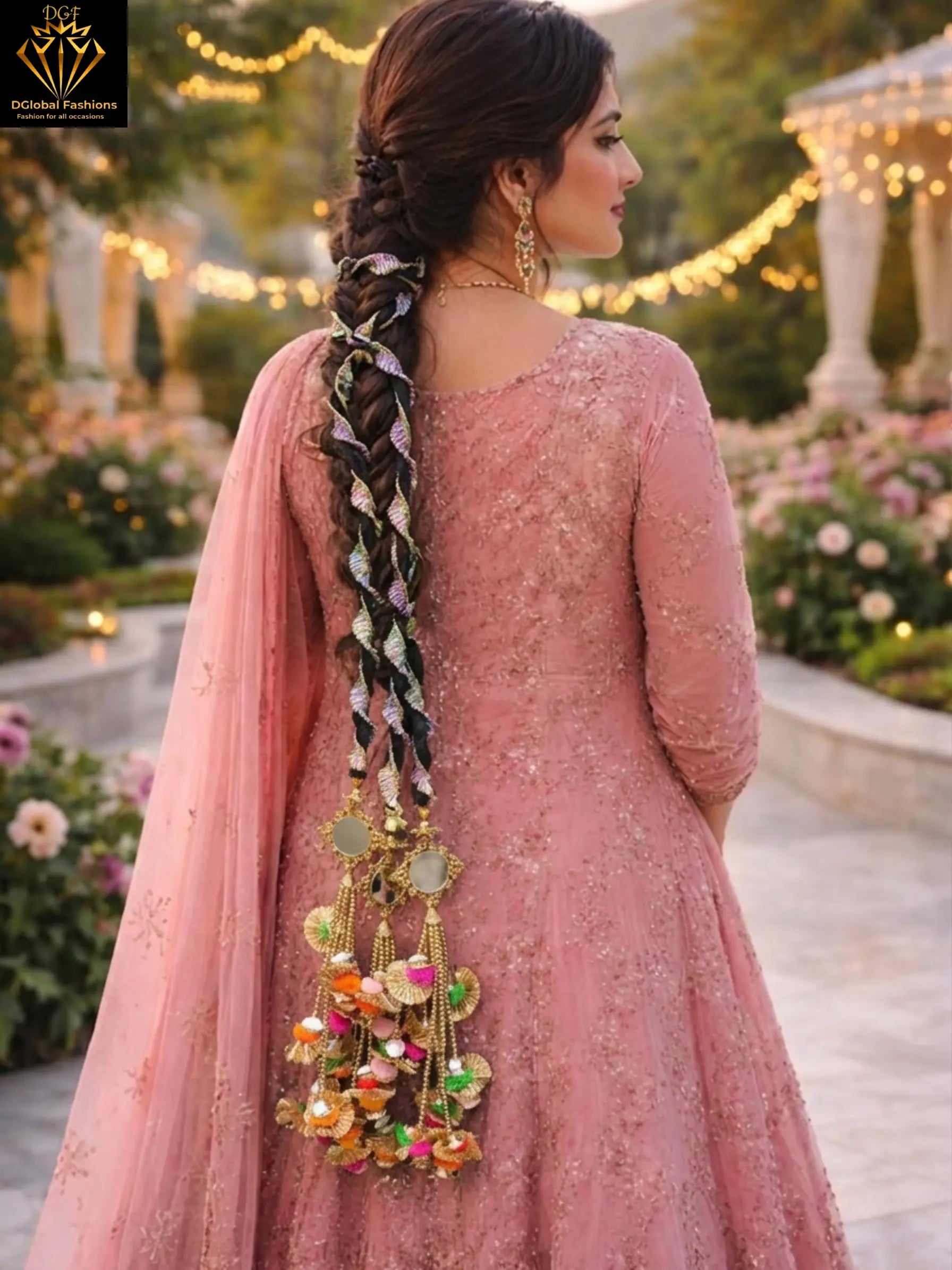 Punjabi Paranda Hair Accessories – Traditional & Stylish Hairstyles