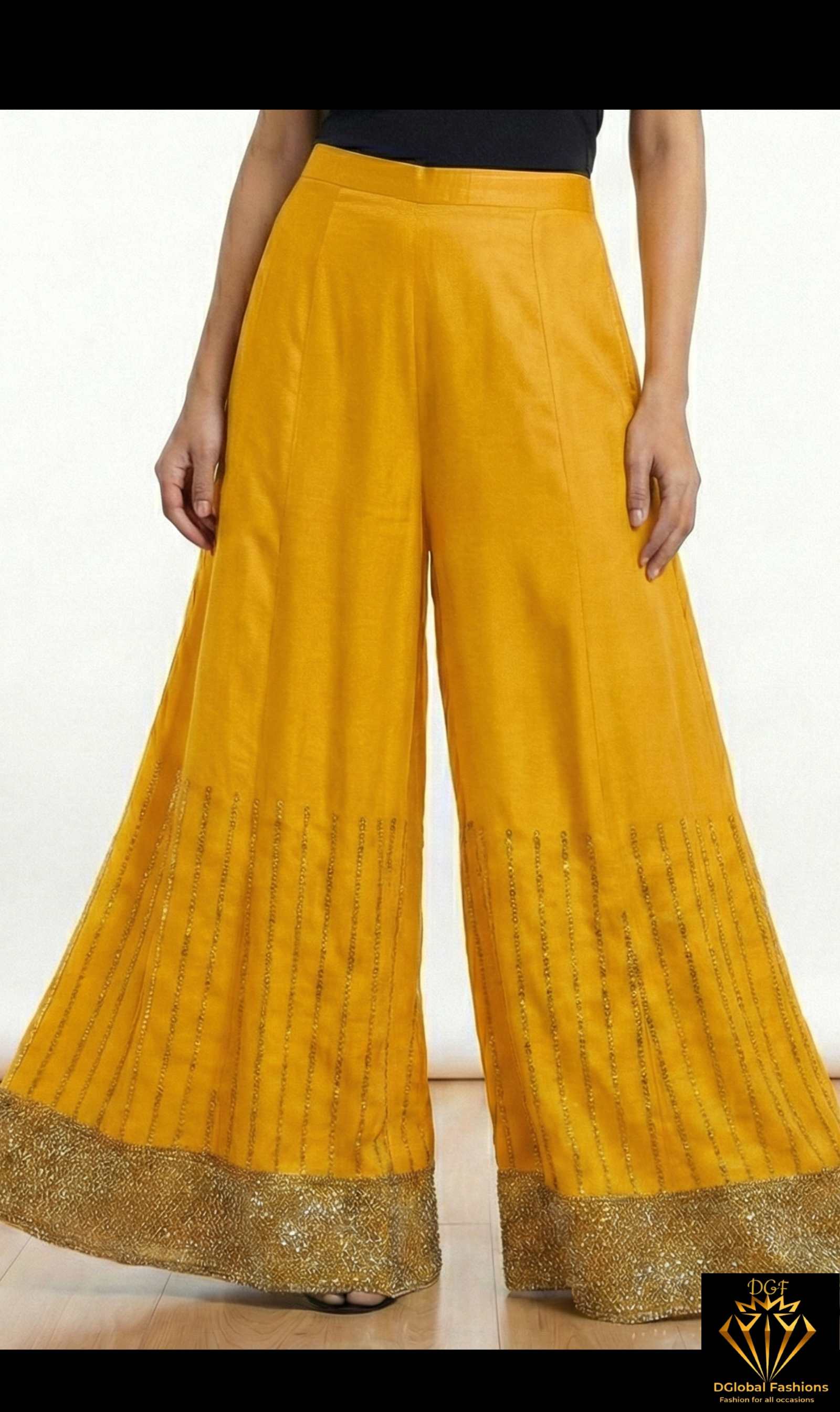 Palazzo with Swarovski Work
