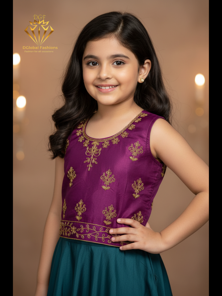 Embroidered Lehenga Choli with Dupatta