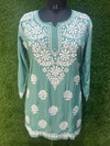 Chikankari modal short top