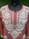 Chikankari modal short top