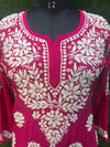 Chikankari modal short top