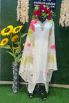 Designer silk kurta suit set