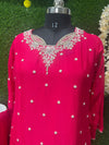 Designer silk suit for parties