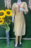 Silk party wear suit set with dupatta