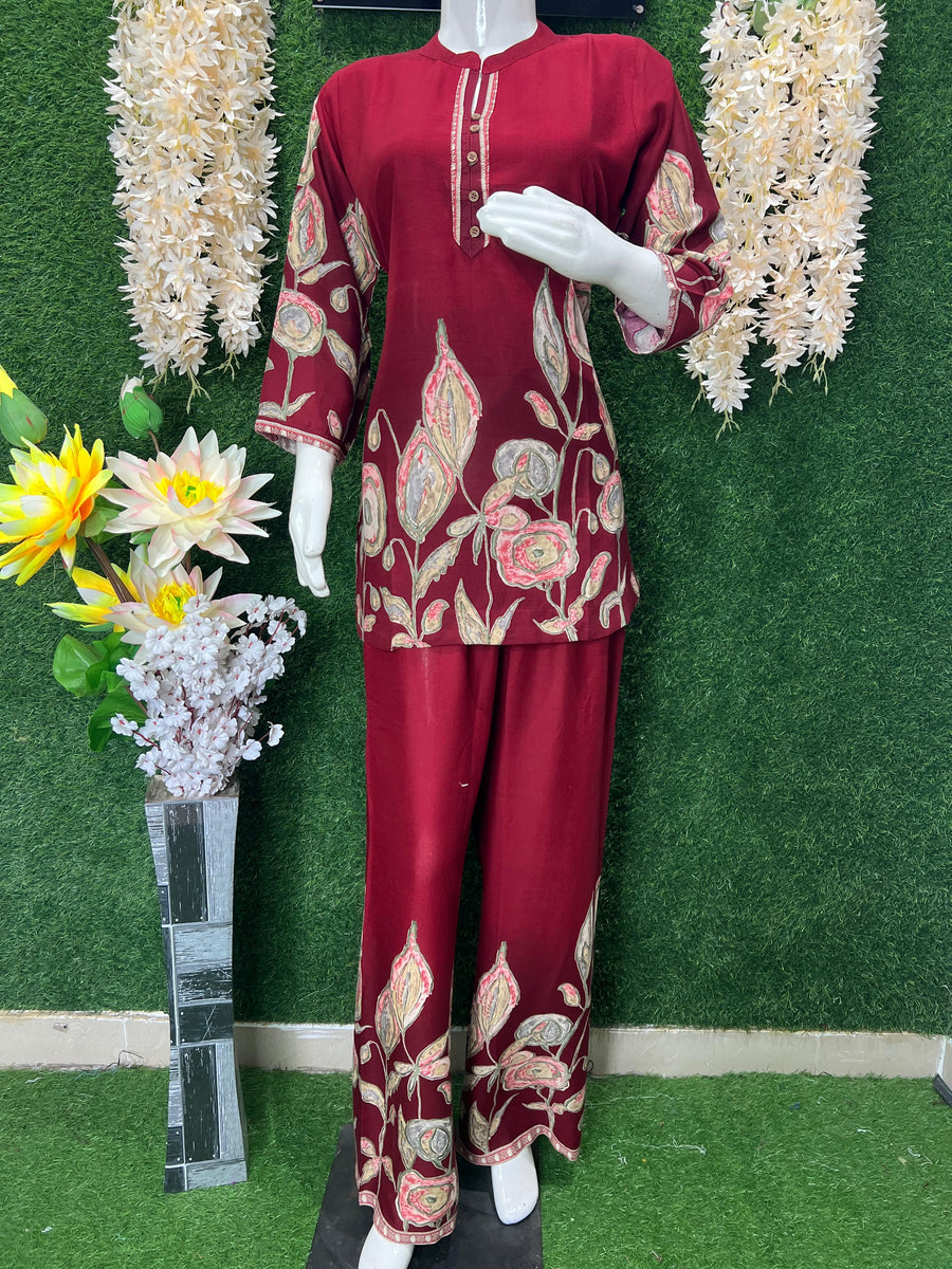 Stylish Printed Co-Ord Set – Effortless Everyday Elegance