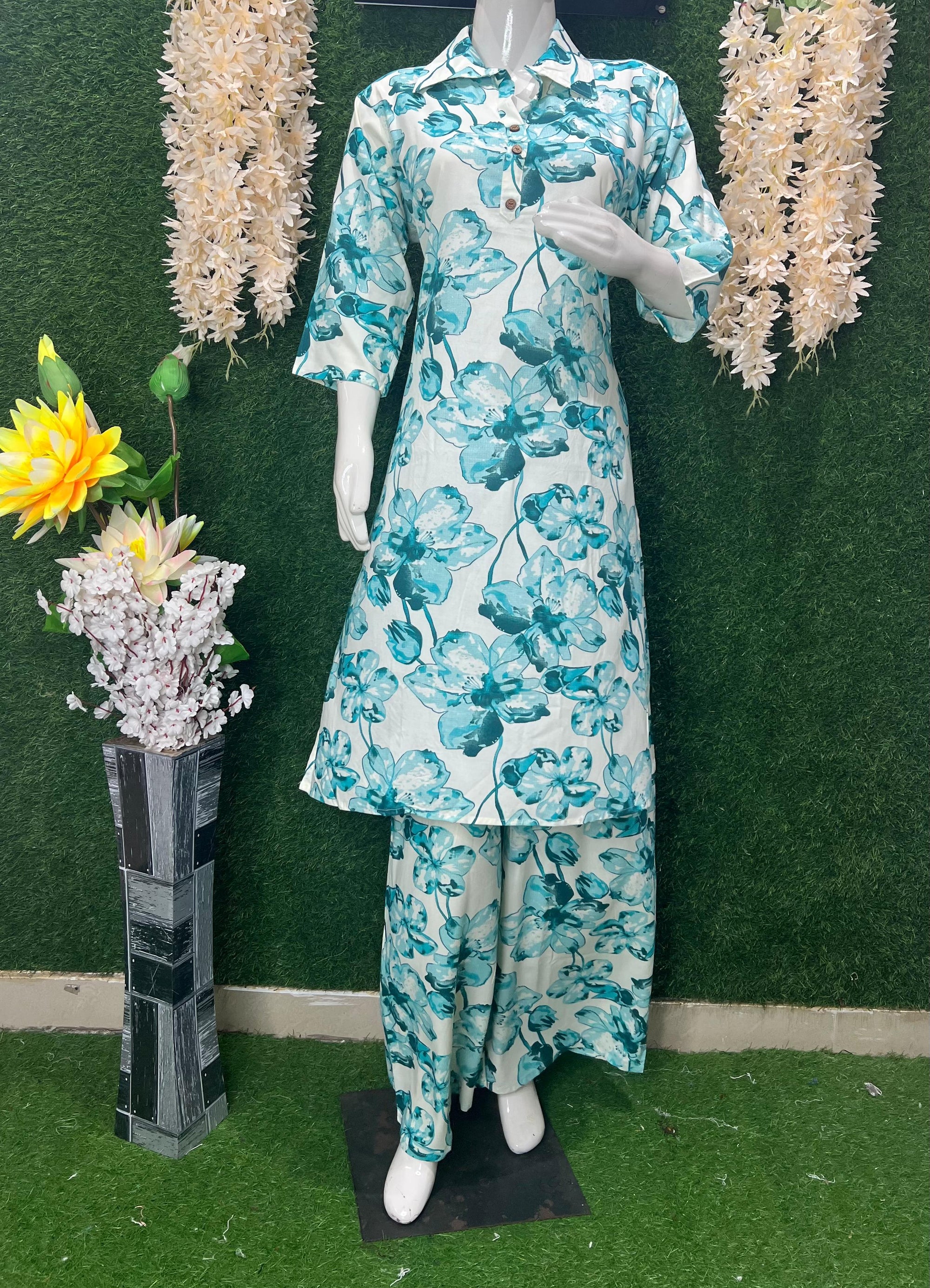 Printed Summer Coord Set – Effortless Everyday Style