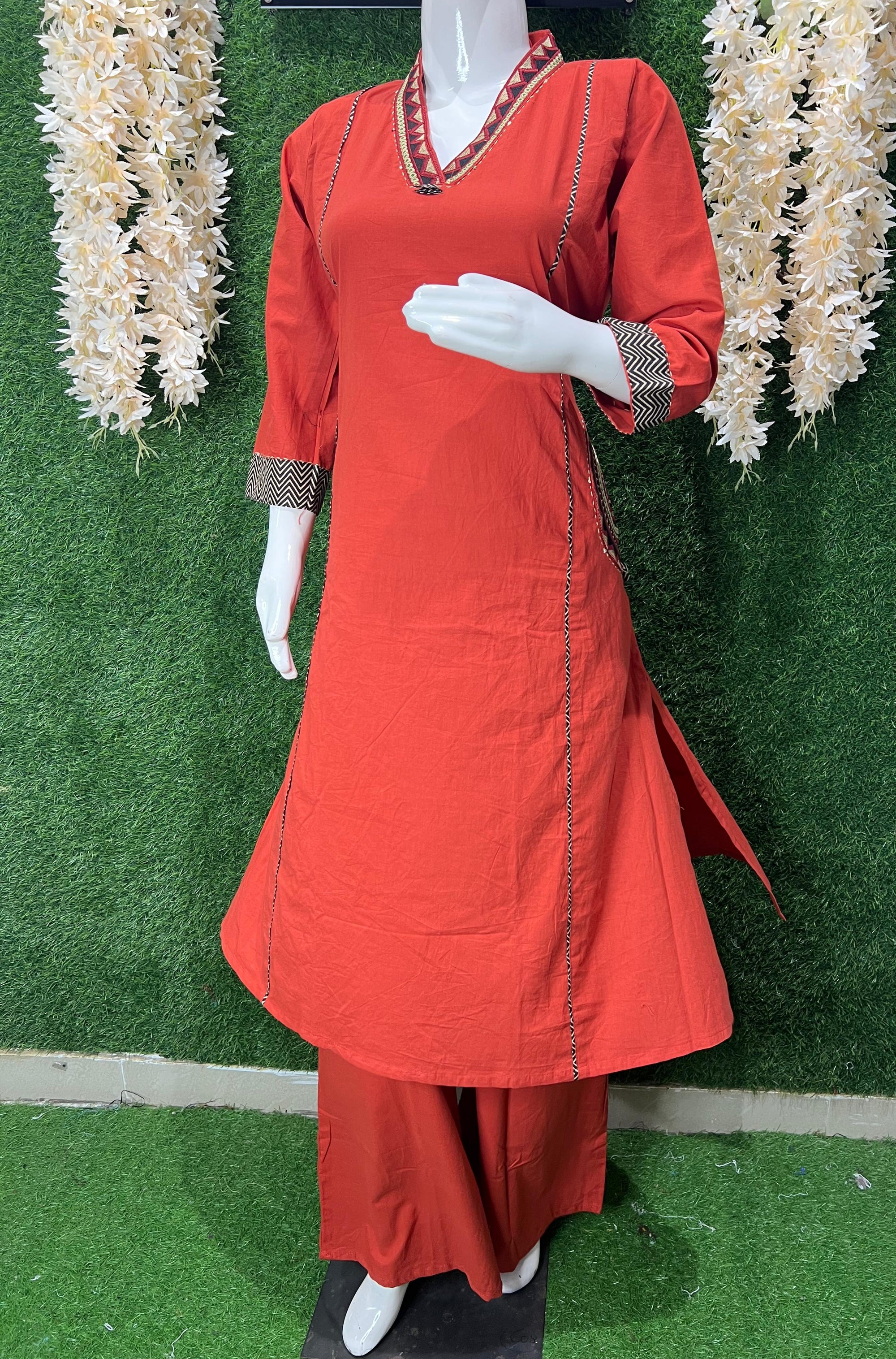 Effortless Elegance: Lightweight & Stylish Cotton Suit Set