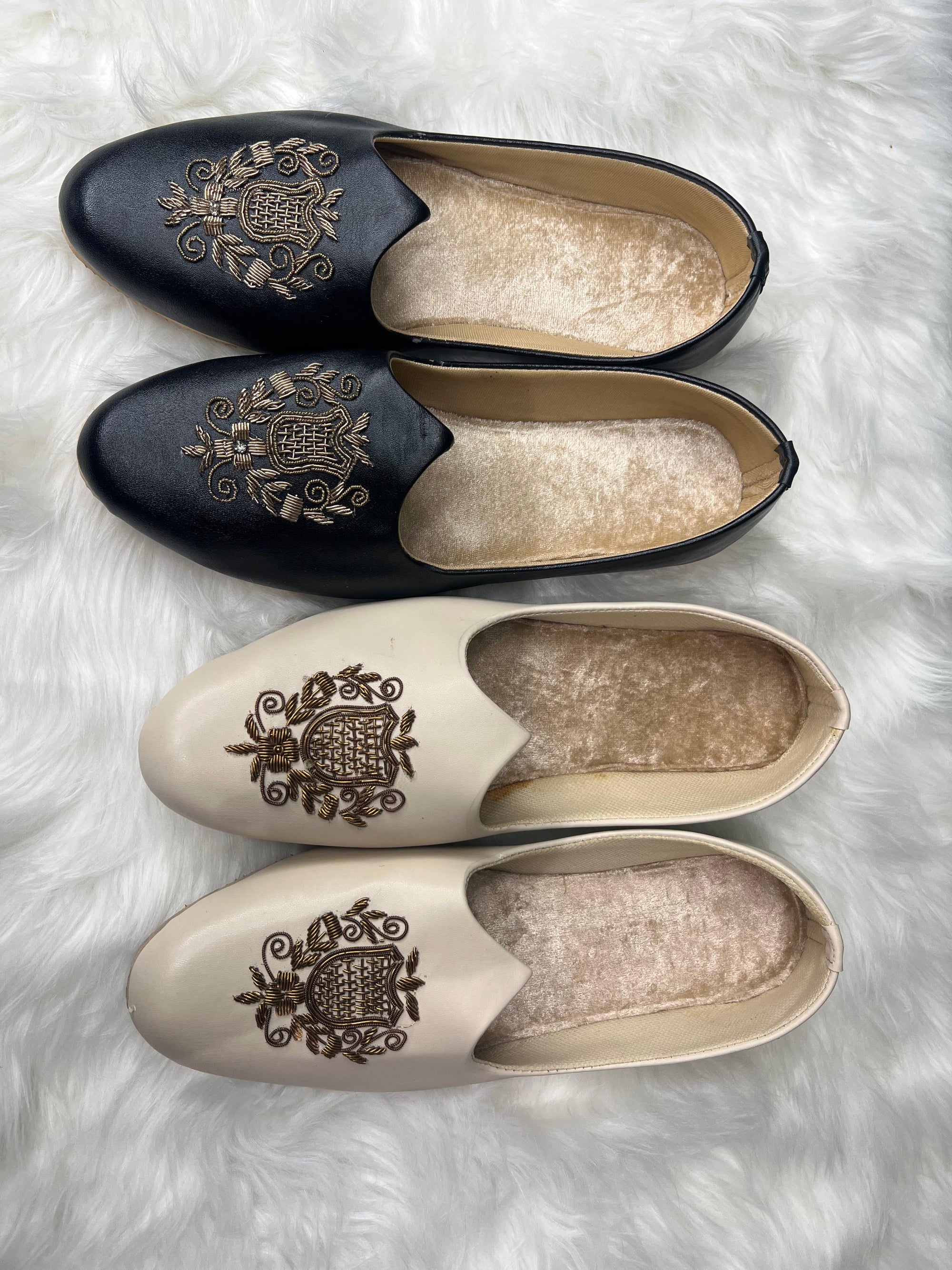 Men's Traditional Mojari Sherwani Loafer, Wedding Punjabi Jutti, Ethnic Footwear
