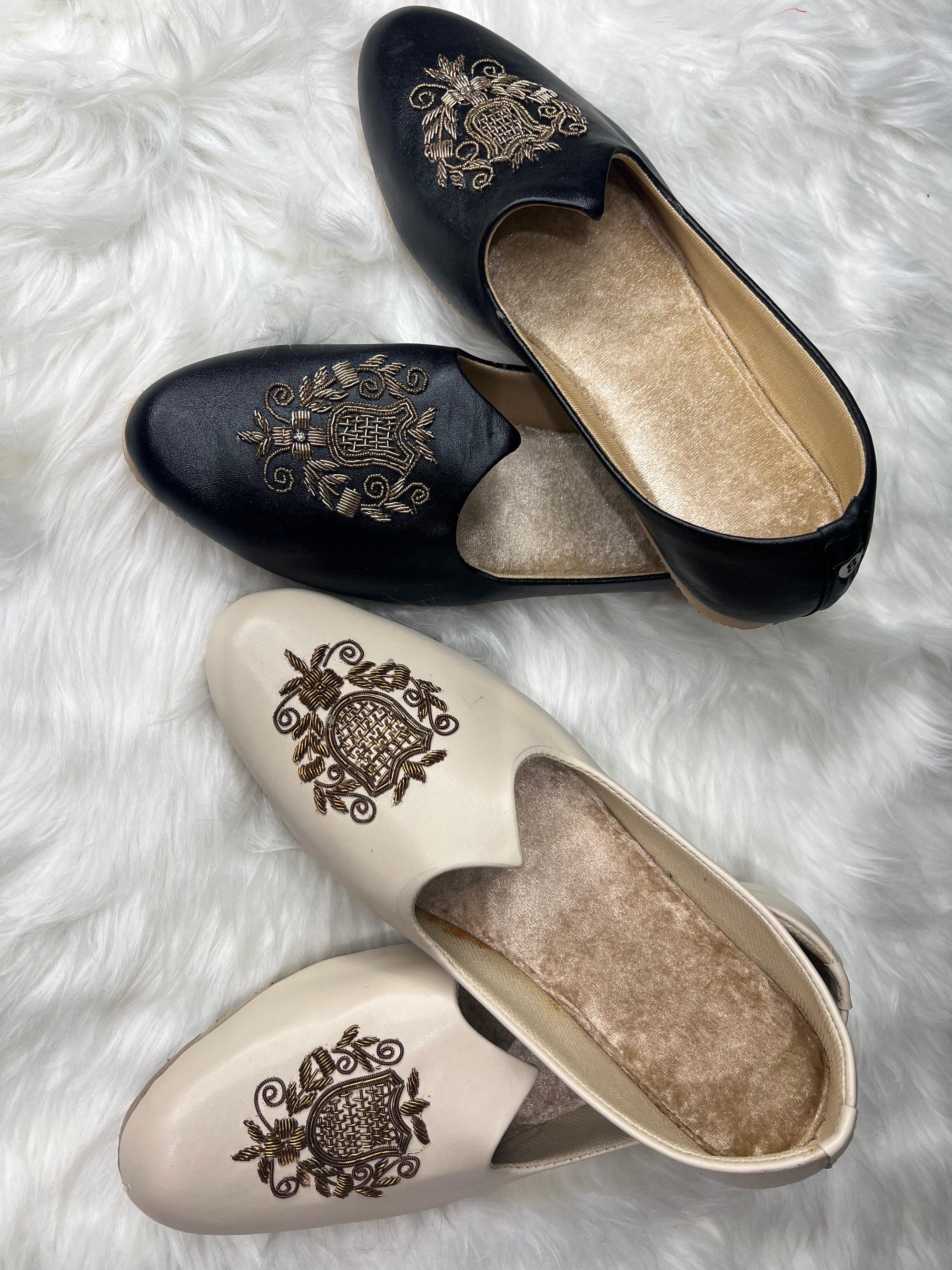 Men's Traditional Mojari Sherwani Loafer, Wedding Punjabi Jutti, Ethnic Footwear