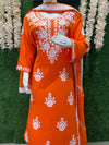 Elegant Embroidered Kurta Pant Set