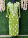 Lucknowi Chikankari Hand-Embroidered Kurti