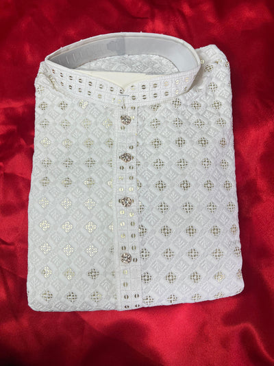 Kurta Set with Elegant Sequin Work