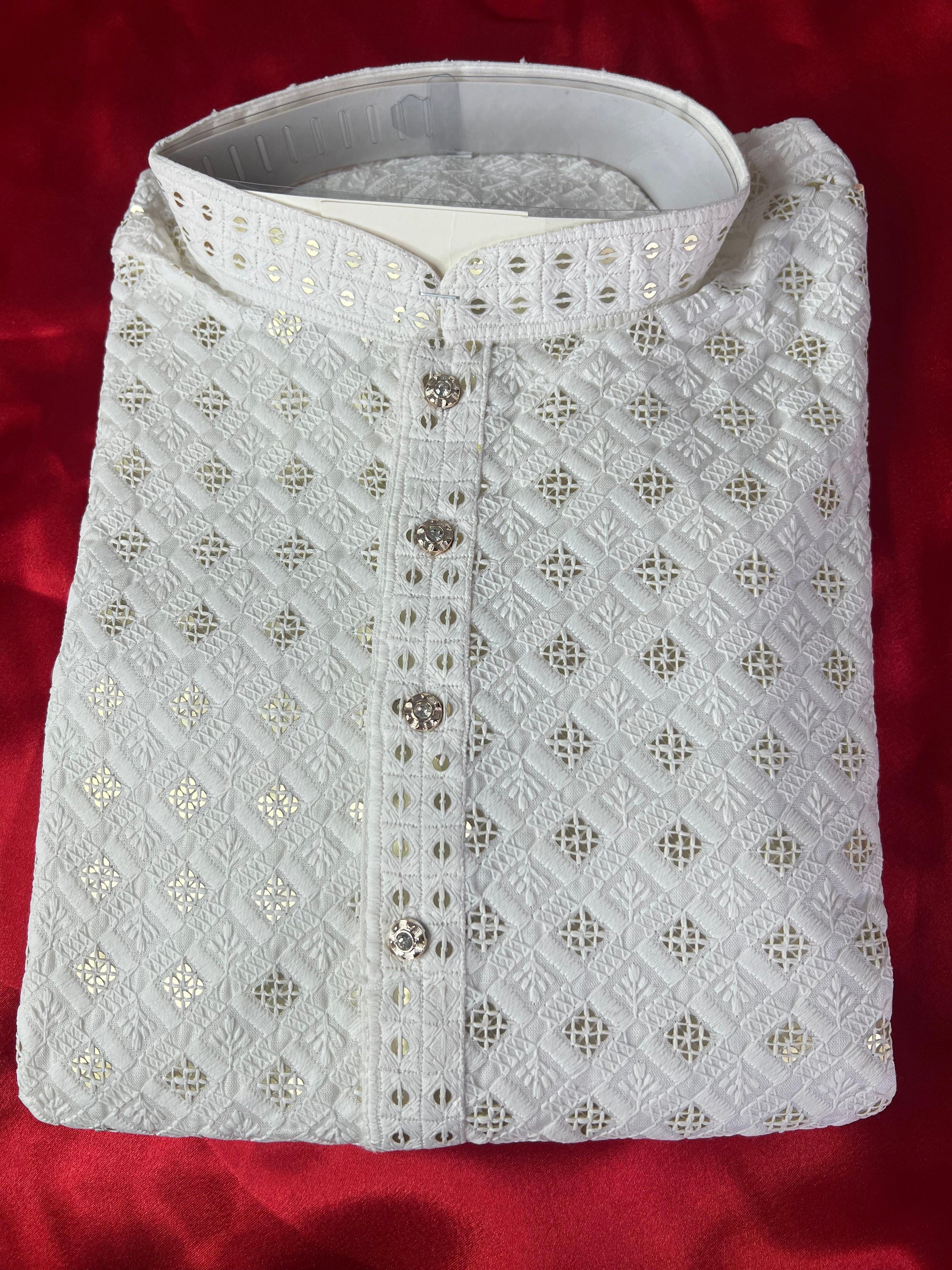 Kurta Set with Elegant Sequin Work