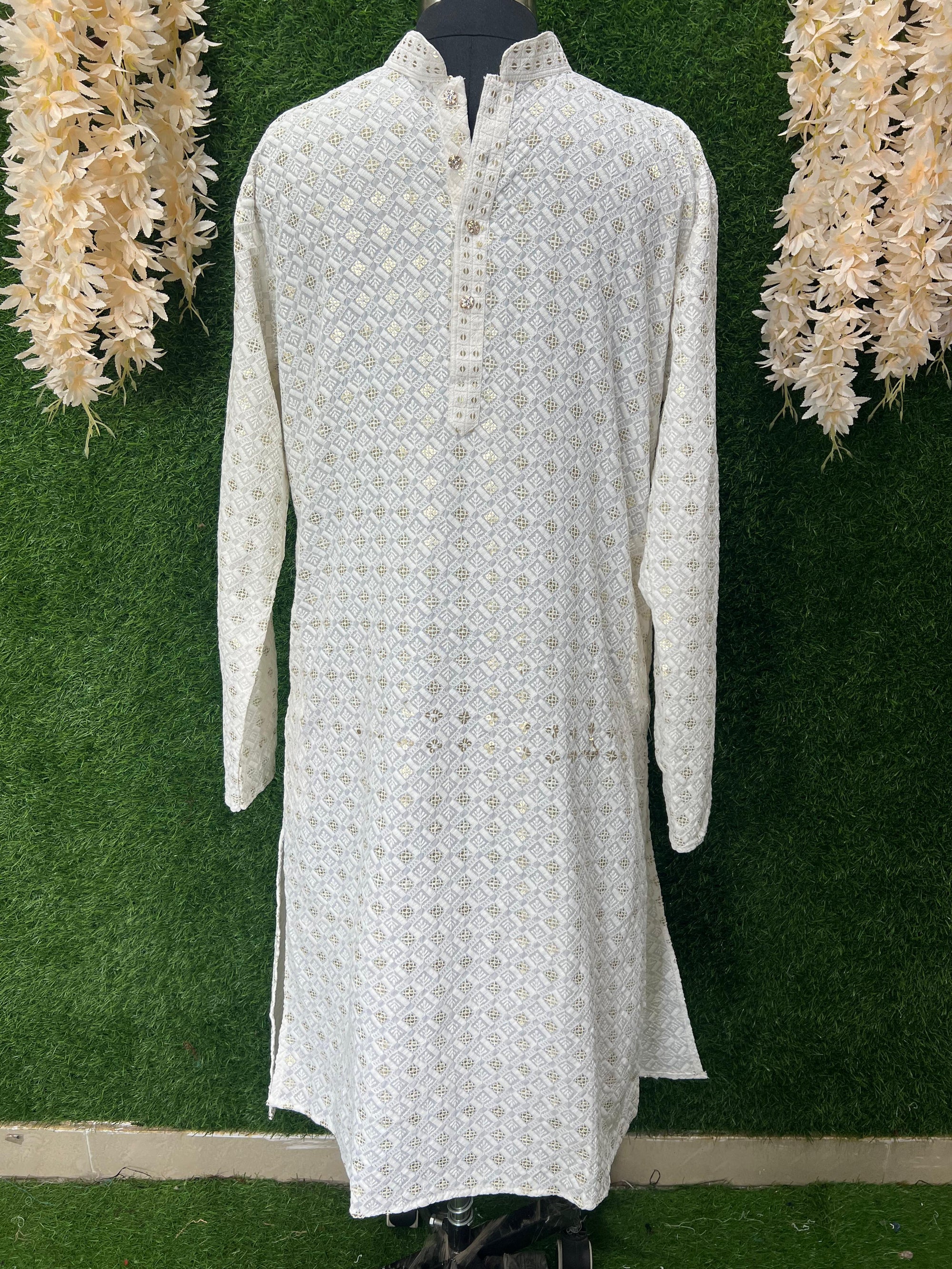 Kurta Set with Elegant Sequin Work